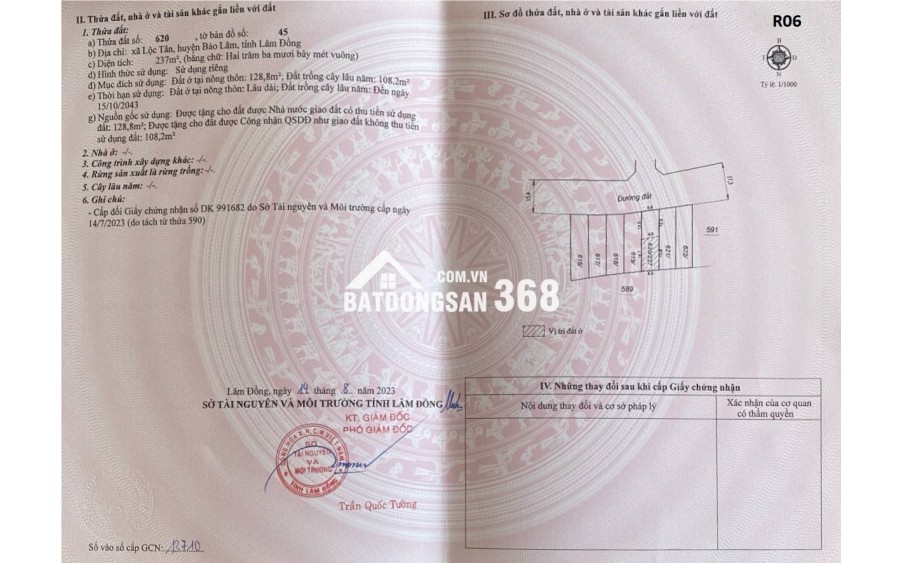 Không gian sống xanh – Đầu tư an toàn – Sinh lời bền vững. Sở hữu ngay lô đất VIEW đồi hiếm có mặt tiền 28m TP. Bảo Lộc
